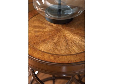 Hammary Living Room Round Lamp Table 090 571 Arthur F Schultz Erie Pa