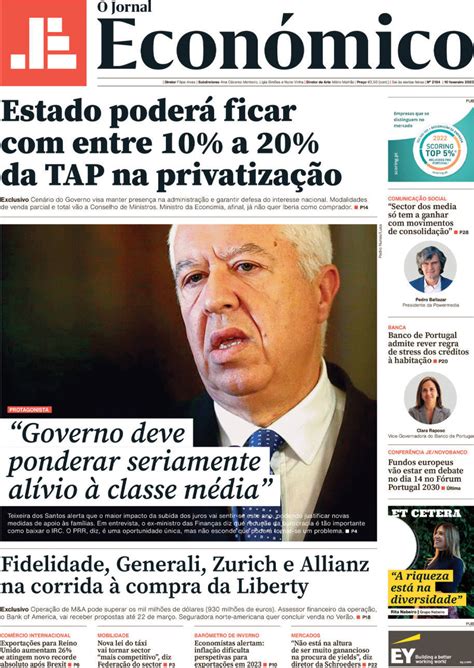 Capa Jornal Econ Mico Fevereiro Capasjornais Pt