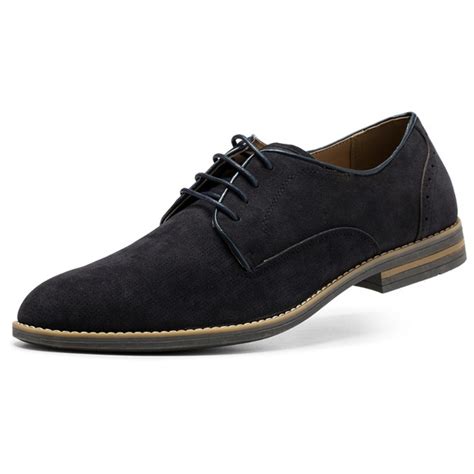 Jivana Shoes Mens Suede Oxford Dress Shoes Casual Shoesnavy Poshmark