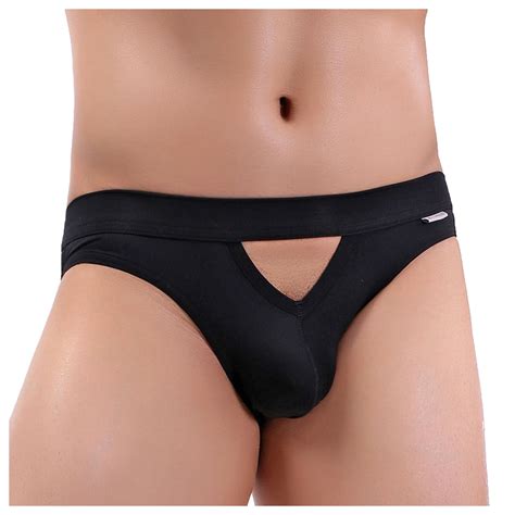 IROINNID Underwear For Mens Sexy Boxer Support Ball Pouch Boxer Briefs Bikini Low Waist