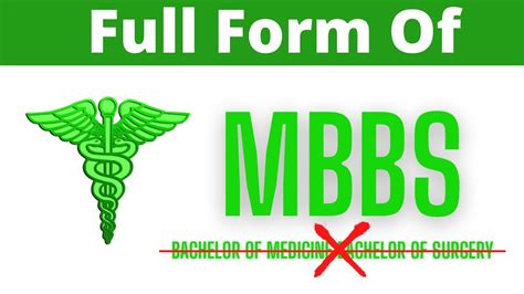 Full Form Of Mbbs What Is The Full Form Of Mbbs Mbbs