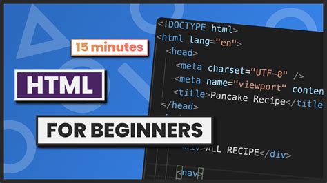 Learn Html Basics For Beginners In Just 15 Minutes