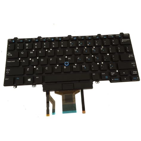 Malaysia Dell Latitude 5490 7490 Backlit Laptop Keyboard Dual Point ...