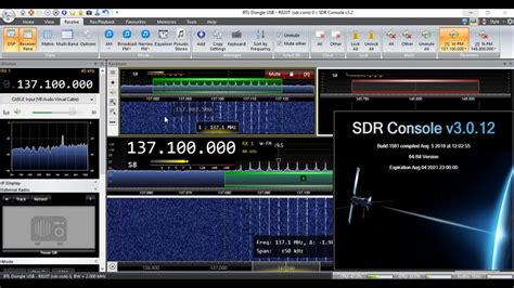 077 Sdr Console V3 para satélites de radioaficionados YouTube