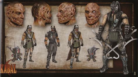 Image Mk9 Artbook Kabal Mortal Kombat Wiki Fandom Powered