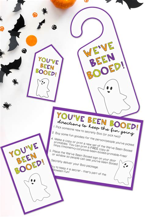 Youve Been Booed Printable Free Printable Set