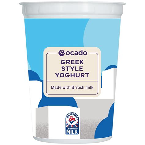 Ocado Greek Style Natural Yoghurt 500g Zoom