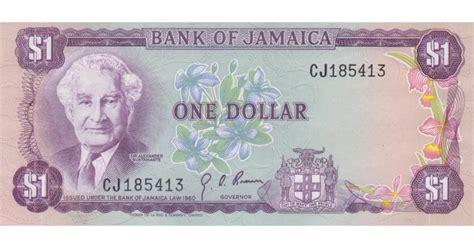 Bancnota Jamaica Dolar P A Unc Arhiva Okazii Ro