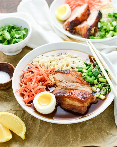 Beer Braised Pork Belly Ramen