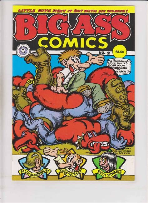 Big Ass Comics 2 VF 6th Print Robert Crumb Last Gasp
