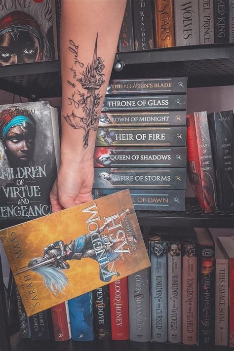 You Do Not Yield In 2023 Bookish Tattoos Tattoos Throne Of Glass Series