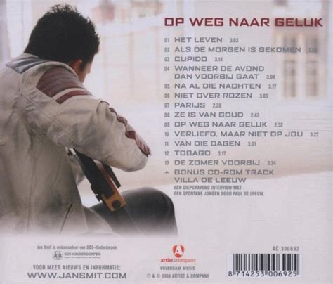 Jan Smit Op Weg Naar Geluk CD Jan Smit CD Album Muziek Bol