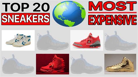 Top 20 Most Expensive Sneakers In The World YouTube