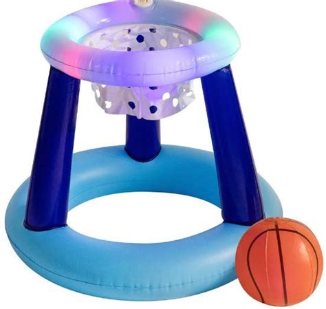 Bulk Illuminated Floating Led Basketball Set At Bluestarempire