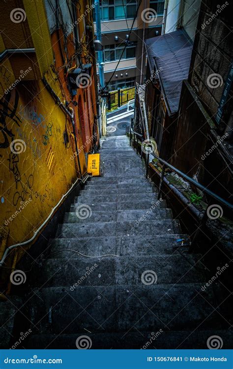 Dangerous Back Alley Of The Image Stock Image Image Of Painting