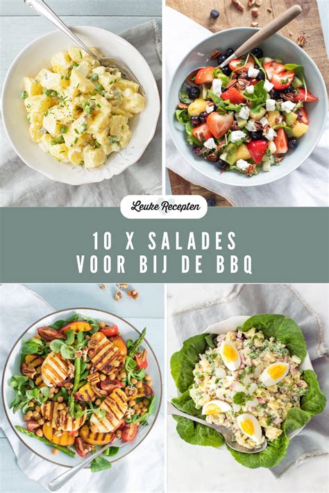 10 X Salades Voor Bij De BBQ LeukeRecepten Bbq Recepten