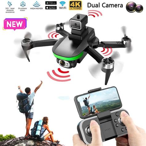 S5s Mini Drone 4k 6k Dual Hd Camera Obstacle Avoidance Optical Flow