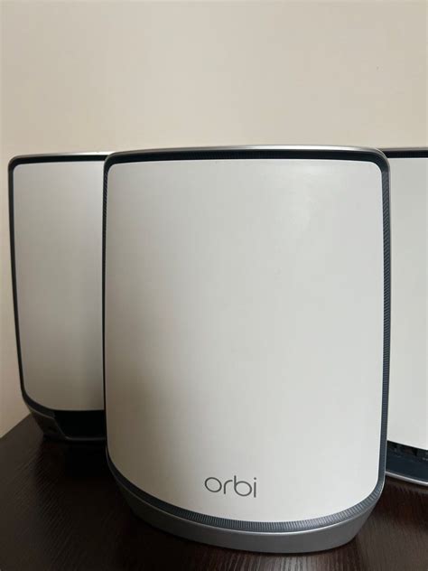 NETGEAR RBK853 Orbi AX6000 三頻 AX Mesh WiFi 6 無線系統 3件裝 路由器 電腦科技 電腦