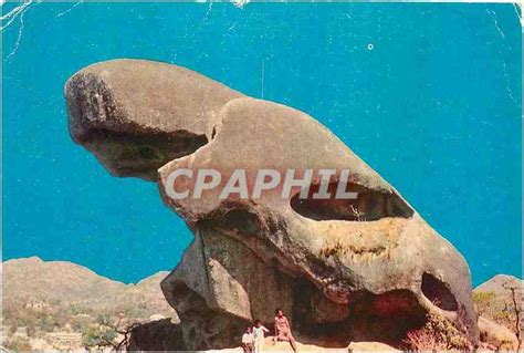 Carte Postale Moderne India Mount Abu Toad Rock Manuscript Paper