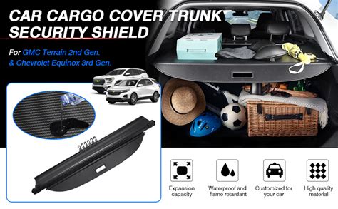 Amazon Powerty Cargo Cover For 2018 2023 2024 Chevy Chevrolet