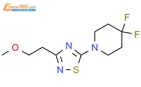 2549050 71 5 4 4 Difluoro 1 3 2 Methoxyethyl 1 2 4 Thiadiazol 5