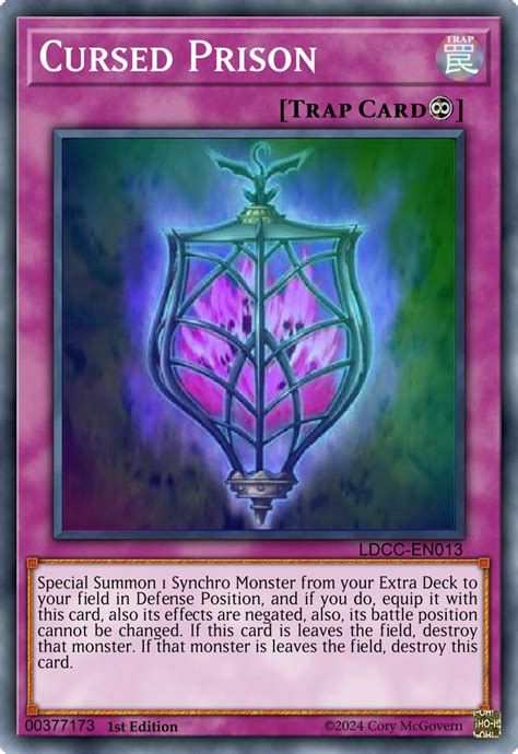 Cursed Prison Cardcustom Yu Gi Oh Custom Think Tank Wiki Fandom