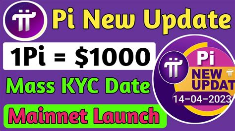 Pi Network Pi Network New Update Pi Price Pi Mainnet Launch Date