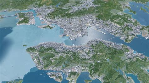 Hong Kong City China 3d Model 199 Dxf C4d Stl Obj Fbx 3ds 3dm