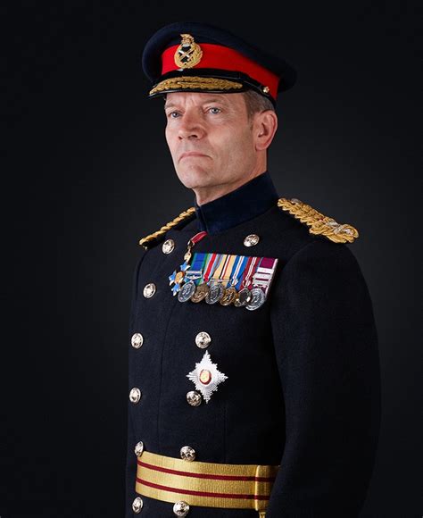 Lieutenant General Sir Tyrone Urch Kbe Portrait Sitting London — Rory