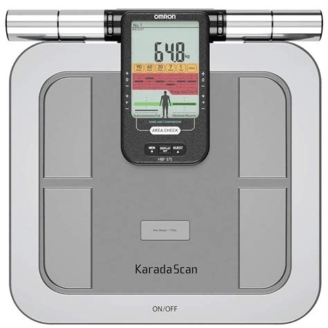 Omron Karada Scan Body Composition Monitor Model Name Number Hbf