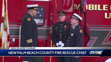 New Palm Beach County Fire Rescue Chief Sworn In With Special Ceremony