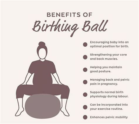 Birthing ball benefits – Artofit