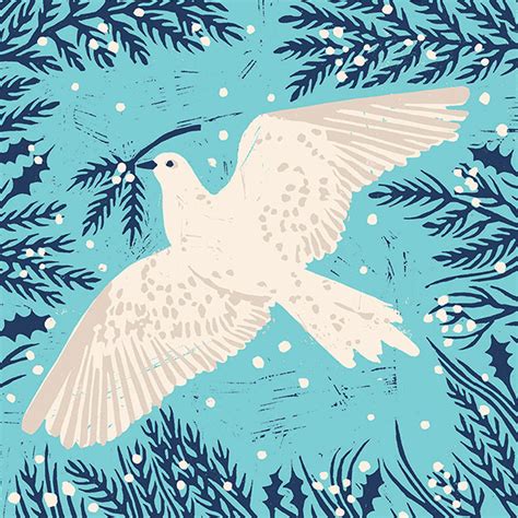 Dove Christmas Card 10 Pack Oxfam Gb Oxfams Online Shop