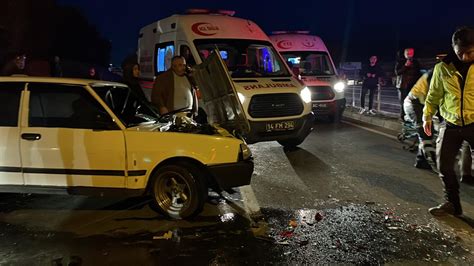 Bolu da zincirleme trafik kazası 9 yaralı Son Dakika Haberleri