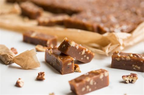 Bourbon And Maple Pecan Gourmet Caramels Caramel Chews Shotwell