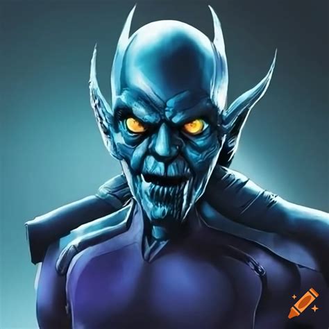Norman Osborn As The Blue Goblin Marvel Movie On Craiyon
