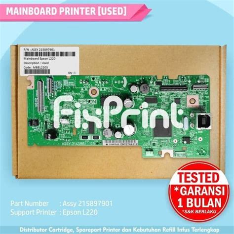 Jual Board Printer Epson L220 Mainboard L220 Motherboard L220 Bekas