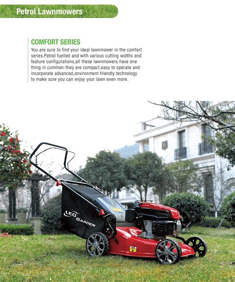 Petrol Lawn Mower Comfort Series Garden Machinery LEO Garden LEO PUMP