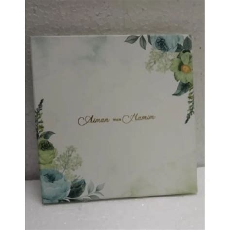 Paper Hard Board Wedding Card Velvet Lamination 3 Leaflet At Rs 150