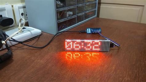 Led Matrix Clock Youtube