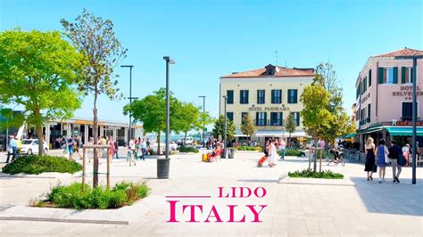 ITALY LIDO ISLAND Beautiful Walk To The Beach YouTube