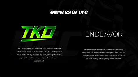 UFC Presentation Free PowerPoint Template On MMA SlideChef