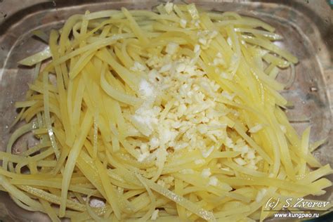 Рецепты картофеля по-китайски: кисло-острая картофельная соломка