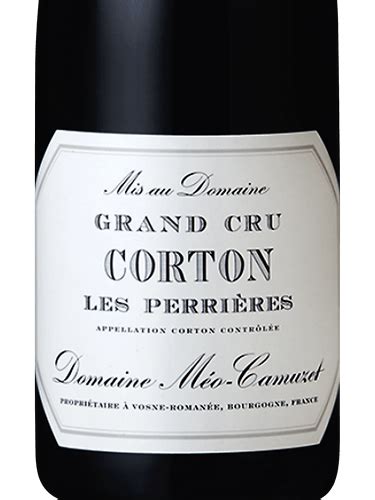 Méo Camuzet Corton Grand Cru Les Perrières Vivino US