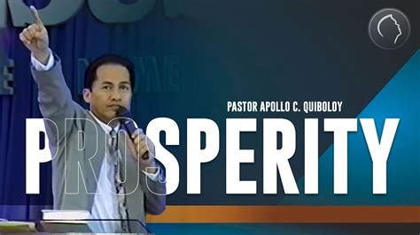 Acq Classics Prosperity Pastor Apollo C Quiboloy Youtube