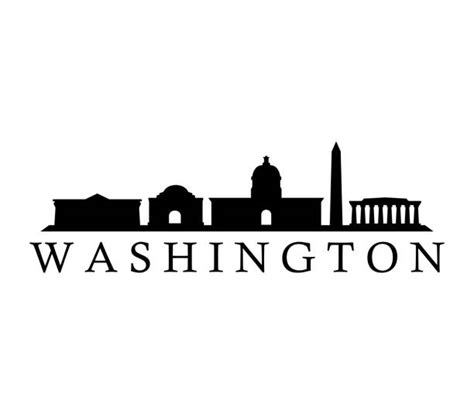 Washington Dc Skyline Illustrations, Royalty-Free Vector Graphics & Clip Art - iStock