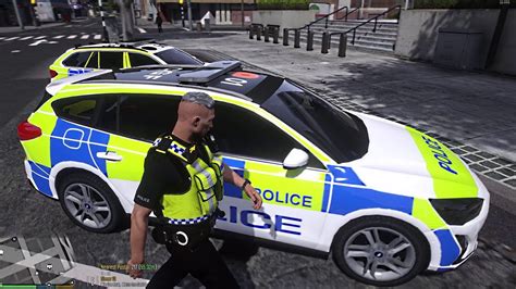 Amazing 2022 Ford Focus Patrol GTA 5 UK Police LSPDFR Mod YouTube