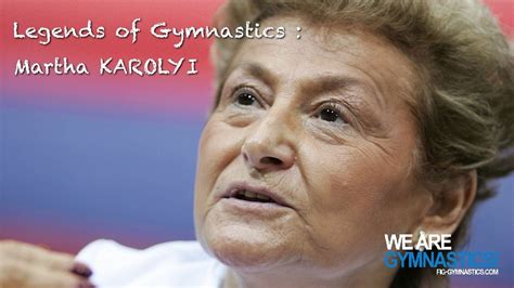 Legends of Gymnastics - Martha Karolyi (USA) - YouTube