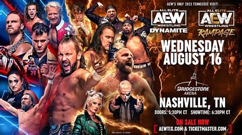 August 16 2023 Aew Dynamite Results Pro Wrestling Fandom