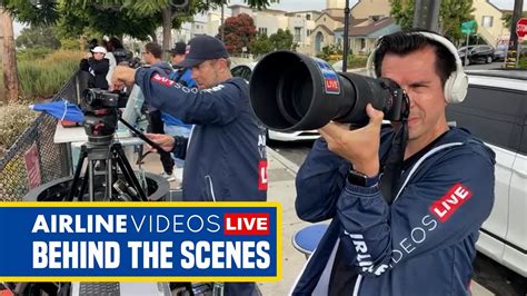 Airline Videos Is Going Live Behind The Scenes At Lax Youtube